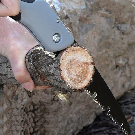 Folding Outdoor Hand Saw Portable Quick Cutting Pruning Garden Tree Logging Tool