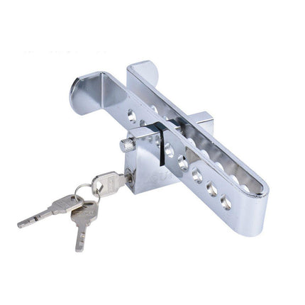 Universal Car Anti-Theft Clutch Throttle Brake Lock 8/9 Holes Security Lock