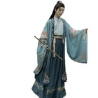 Man Traditional Costume Chinese Hanfu Festival Clothing Performance Outfit - Aimall