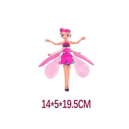 Flying Fairy Princess Doll Infrared Auto Induction Control Kids Toys Girls Gifts - Aimall