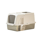 Durable Stainless Steel Cat Litter Box Pan Pet Toilet Odor Control Tray Large