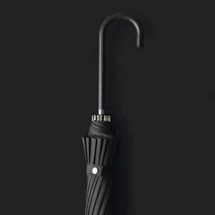 Large 16 Bone Automatic Umbrella Unisex Long Handle Dual Use Rain Sun Umbrella