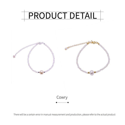 2mm Very Fine Pearl Bracelet Adjustable Strand Elegant Jewelry for Women Fashion