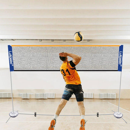 Portable Outdoor Badminton Net Set Easy Setup Adjustable Height Sports Equipment