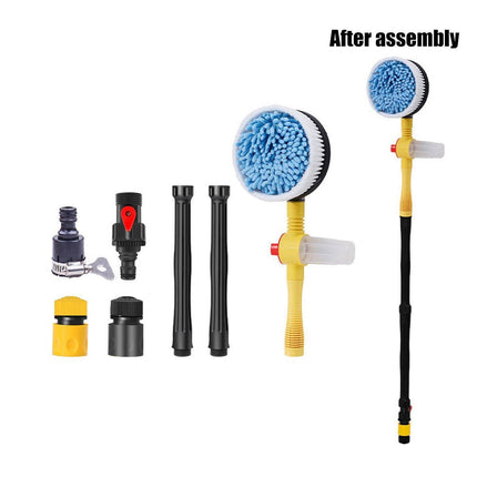 High-Pressure Car Washer Brush Rotating Sponge Cleaner Vehicle Care Tool