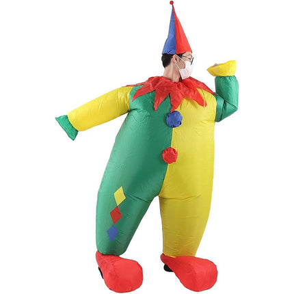 Halloween Inflatable Show Costumes Fun Fancy Dress Party Outfits for Unisex