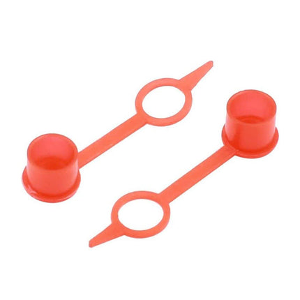 80pcs Boxed Iron Oil Nozzle Caps Dust Proof Grease Fitting Caps for Protection