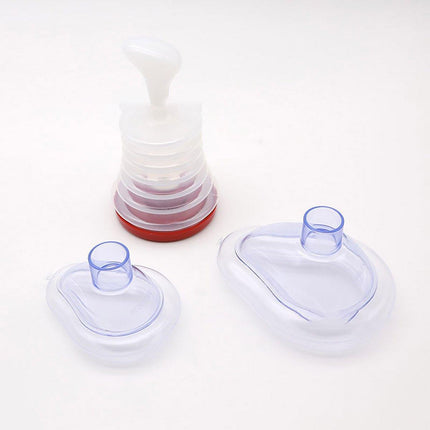 Respiratory Trainer Suffocation Emergency Rescue Mask Heart And Lung Device