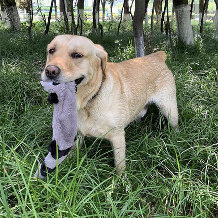 Pet Toy Squeaky Animal Soft Plush Dog Chew Sloth Series 45 cm Pet Dental Health - Aimall
