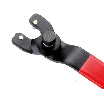 Adjustable Pin Wrench 10-40mm Angle Grinder Universal Nut Spanner Red New - Aimall