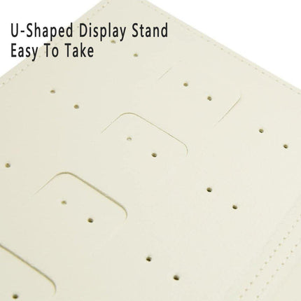 Large Capacity Jewelry Storage Book for Earrings Home Organizer Small Size Box