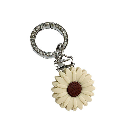 Silicone Daisy Flower Sunflower Brim Clip Anti-Slip Chrysanthemum Cap Holder