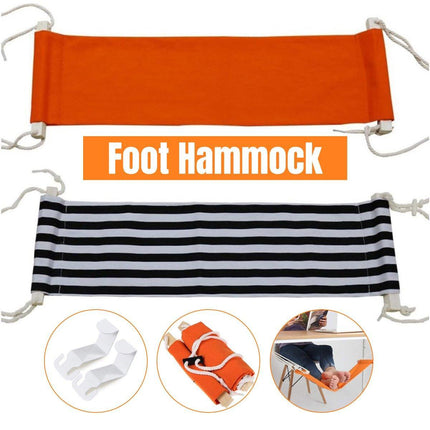 Foot Hammock Under Desk Hanging Office Footrest for Comfortable Leg Support