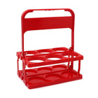 Portable Foldable Plastic Beer Carrier Basket Drinks Storage Tote Stand Holder