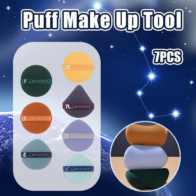 7X Cosmetic Dry/Wet Puffs Powder Puff Make Up Tool Triangle Cotton Sponge Large - Aimall