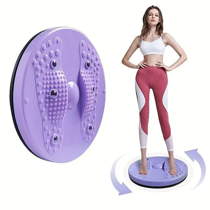 Magnetic Waist Twist Abdominal Fitness Disc Yoga Home Gym Exercise Equipment