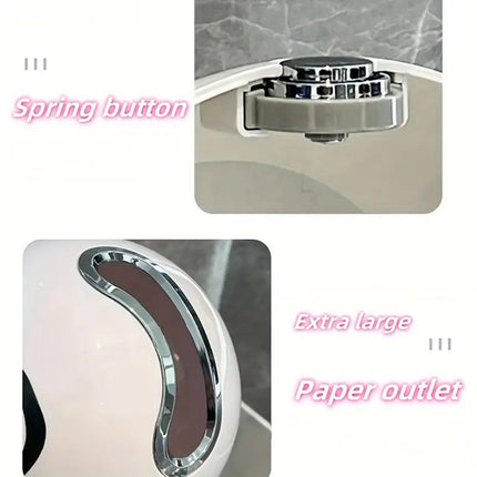 Wall Mounted Paper Towel Holder for Kitchen and Bathroom Roll Dispenser Storage