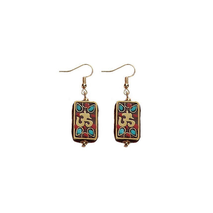 Retro Ethnic Style Earrings Fashion Jewelry for Women Bohemian Accessories