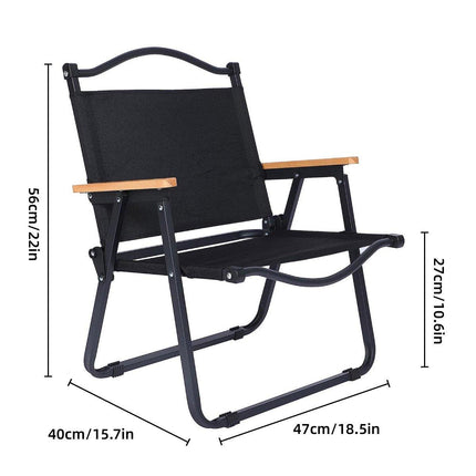 Portable Outdoor Folding Chair Light Aluminum Alloy Stool for Camping Picnic