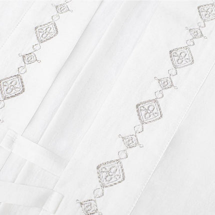 New Chinese Hanfu Horse-faced Skirt Set Daily Embroidered Improved Costume Women - Aimall