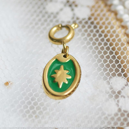 Fashion Detachable Titanium Steel Pendant Various Styles Gift For Woman Lady - Aimall