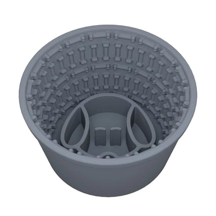 Silicone Pet Slow Feeder Bowl Anti Choke Design Food Dish for Dogs and Puppies