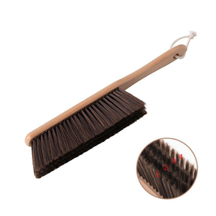 Household Log Color Soft Rubber Hair Long Handle Cleaning Brush Dusting Brush