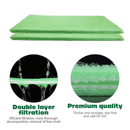 Aquarium Filter Sponge Foam Cotton Pad for Fish Tank Pond Pump Replacement