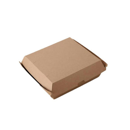 UP To 250PCS New Cardboard Hot Dog Box - Brown Corrugated Kraft - Plain - Aimall