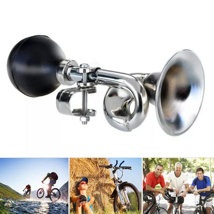 Bicycle Air Horn Loud Squeeze Bulb Trumpet for Cycling and Outdoor Use