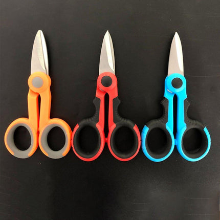 Multi Functional Serrated Fishing Scissors for Cutting Line Horse Fishing Gear