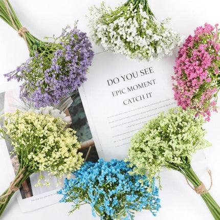 16pcs Artificial Foam Full Star Flowers Wedding Bouquet Home Decor Simulation