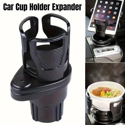 Rotatable Car Cup Holder Multifunctional Drink Holder Adjustable for Vehicle Use