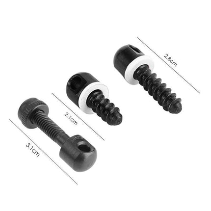 5PCS Swivel Studs Bolt Quick Detach Machine Screw & Base FOR QD Rifle Sling AU - Aimall