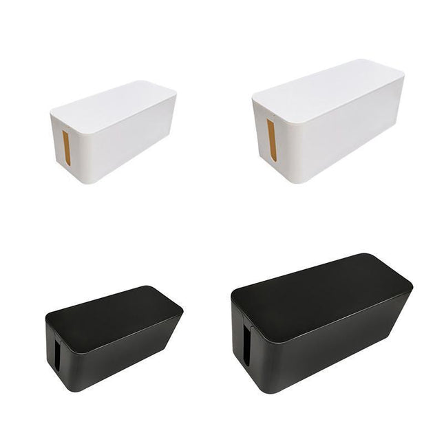 Large Cable Wire Storage Box Case Cord Management Socket Safety Tidy Organizer - Aimall