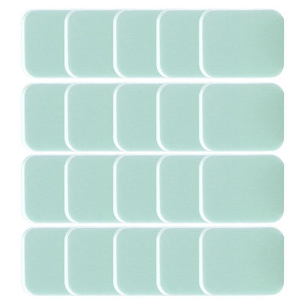 20PCS Powder Makeup Sponges Round/Square Foundation Blender Sponge Powder Puff - Aimall