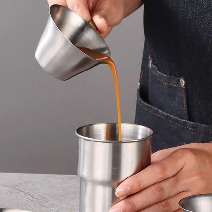 100ml Stainless Steel Coffee Extraction Measuring Cup Graduated Coffee Tool