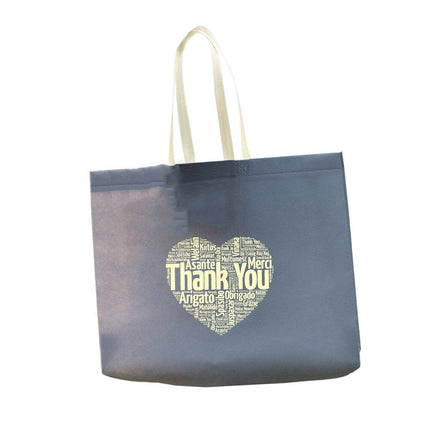 25PCS Fashionable Non-Woven Fabric Tote Eco Friendly Bag Reusable Shopping Bag