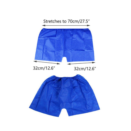 50pcs Disposable Underwear Boxer Shorts Nonwoven for Men Beauty Salon Use