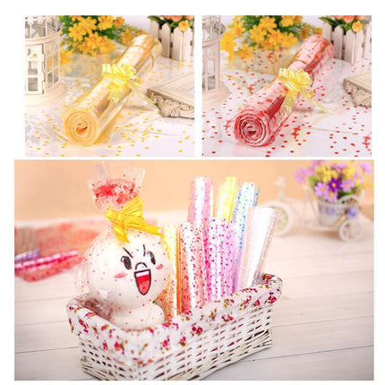 700X 18*25cm Transparent Opp Plastic Bags For Dolls Toy Packaging Gift 7Colours - Aimall