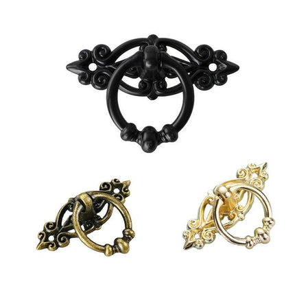 5PCS Vintage Handles Cabinet Drawer Cupboard Door Iron Knob Gold Pull - Aimall