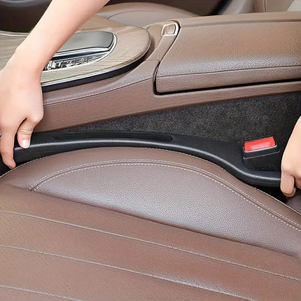 2PCS Vehicle Seat Gap Filler Leak-Proof Strip Organizer for Side Crevice Storage