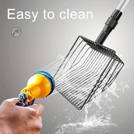 3in1 Chicken Coop Cleaning Scoop Poop Picker Tool for Waste Removal Durable Use