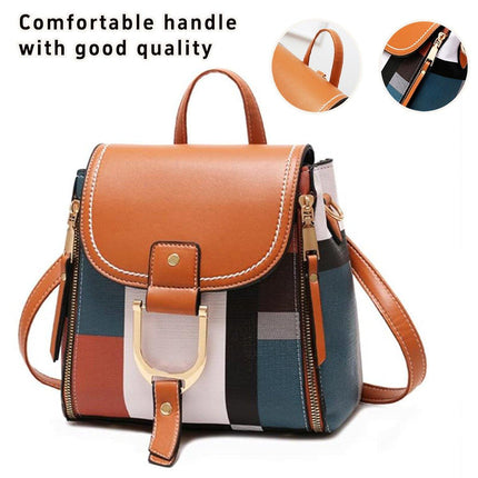 Large Capacity Shoulder Bag Backpack Casual School Bag Travel and Daily Use