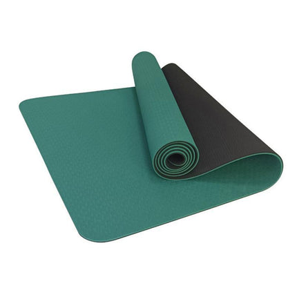 TPE Yoga Mat Eco Friendly Exercise Fitness Gym Pilates Non Slip Dual Layer Aimall