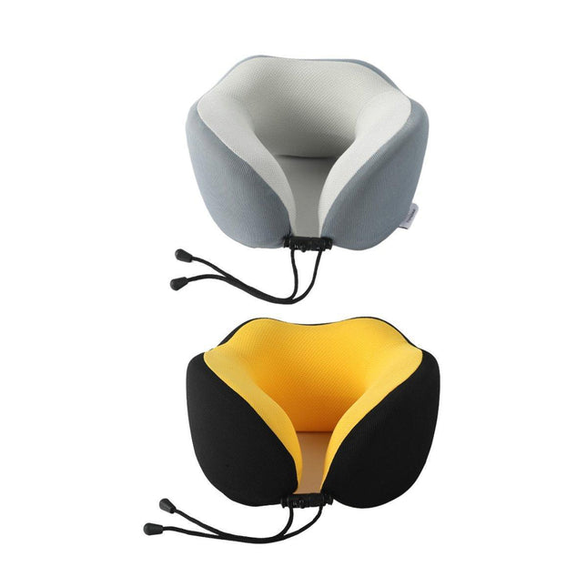 Memory Foam U Shaped Neck Pillow Travel Portable Office Nap Support Pillow