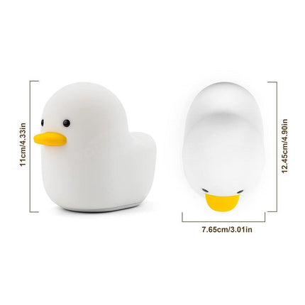Adorable Silicone Duck Night Light for Bedtime Comfort and Creative Gift Ideas