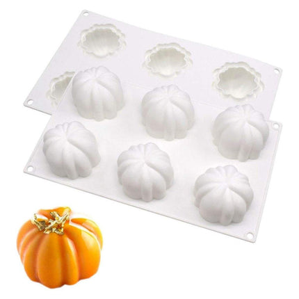 Halloween Silicone Chocolate Cake Mold Pumpkin Mold Baking DIY Handmade Soap