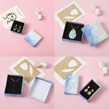 20PCS Cloud Jewelry Box Earrings Necklace Ring Bracelet DisplayOrganizer