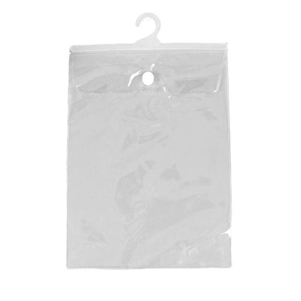 Hanging Storage Bag Large Hook Clear Bag Hanging 100PCS 17CM x 22CM - Aimall